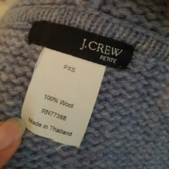 J. Crew Wool Hooded cardigan (PXS) - Picture 7 of 7